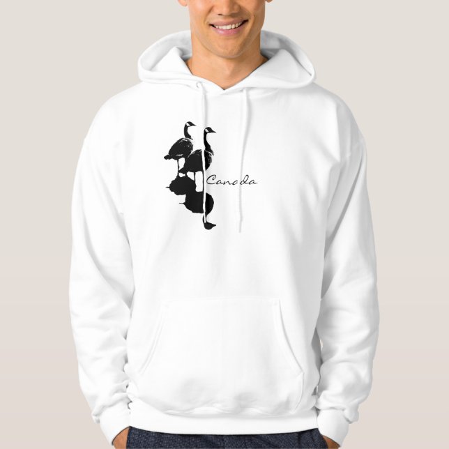 Kanada Geese Hoodie Canadian Hooded Sweatshirtss (Framsida)