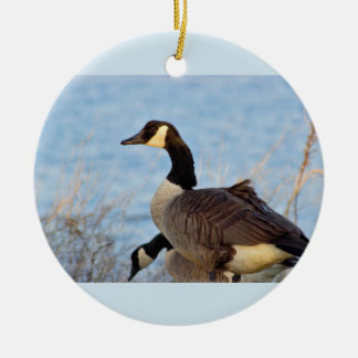 Kanada Geese Photo Julgransprydnad Keramik