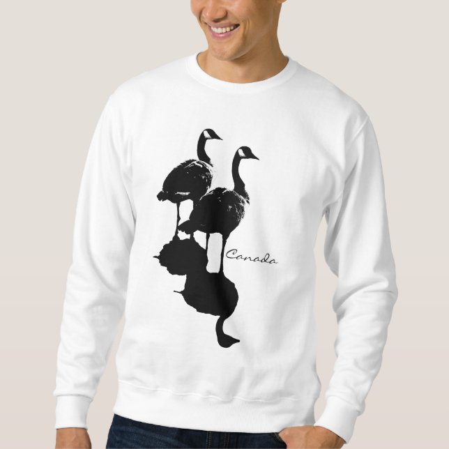 Kanada Geese Sweatshirt Canadian Sweatshirtss (Framsida)