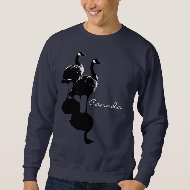 Kanada Geese Sweatshirt Canadian Sweatshirtss (Framsida)