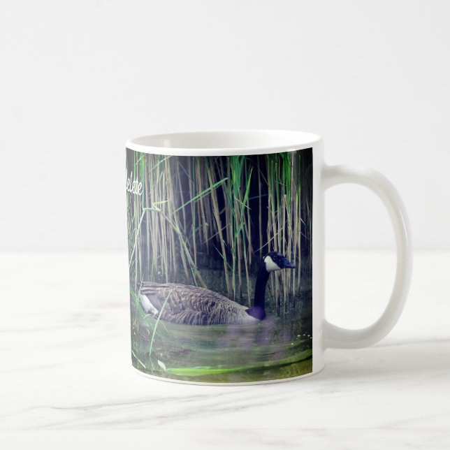 Kanada Goose 2 Nature Personlig Kaffemugg (Höger)