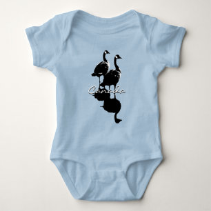 Kanada Goose Baby One-biet Canada Creeper Anpassni T Shirt