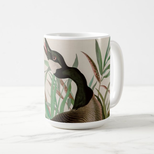 Kanada Goose Birds of America Audubon Print Kaffemugg (Framsida höger)