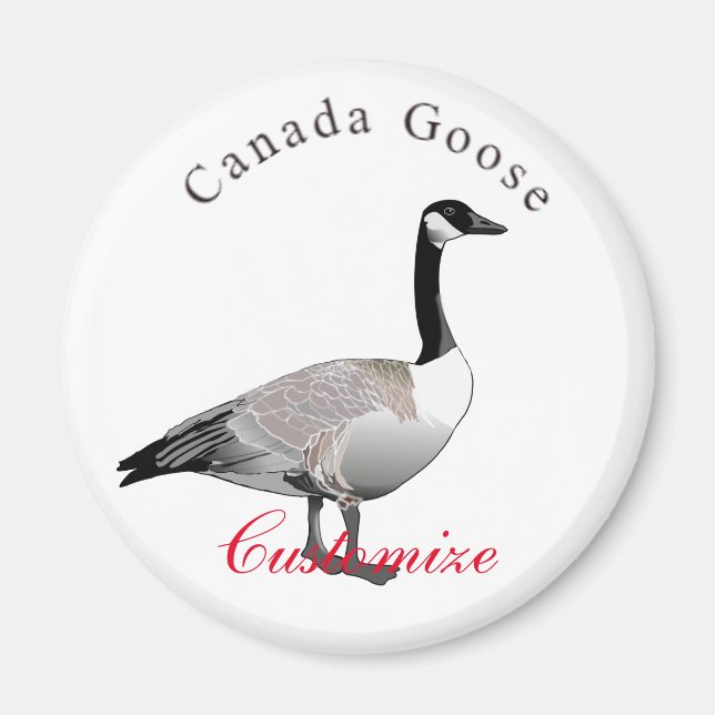 Kanada Goose Gander Thunder_Cove Magnet (Framsidan)