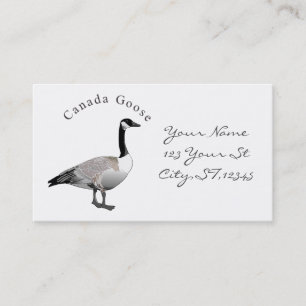 Kanada Goose Gander Thunder_Cove Visitkort