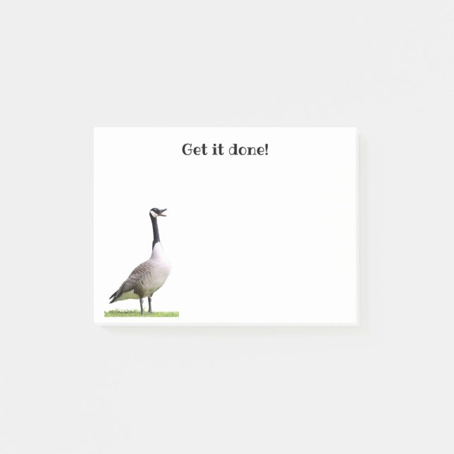 Kanada Goose Honking Notes Post-it Block (Framsida)