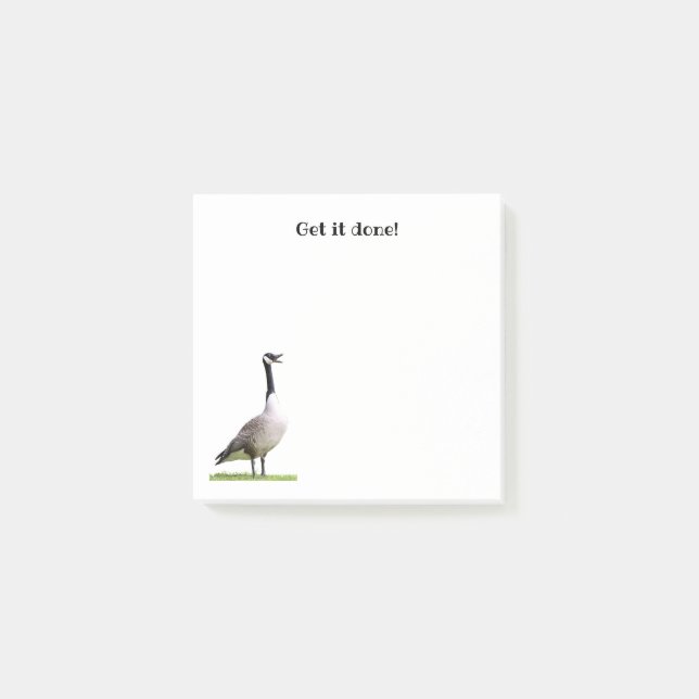Kanada Goose Honking Notes Post-it Block (Framsida)