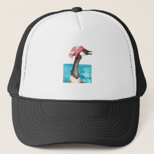 Kanada Goose i ett Toque Keps