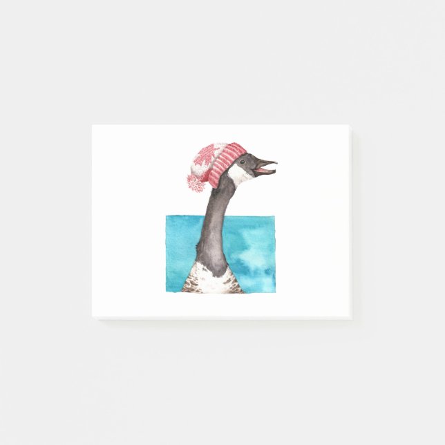 Kanada Goose i ett Toque Post-it Block (Framsida)