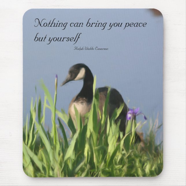 Kanada Goose Inner Peace Quote Musmatta (Framsidan)