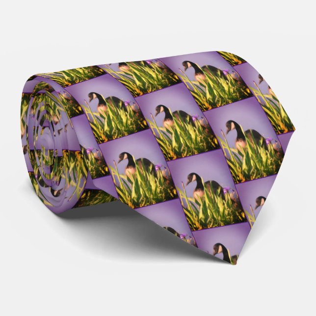 Kanada Goose Irises Nature Art Lila Slips (Rullad)