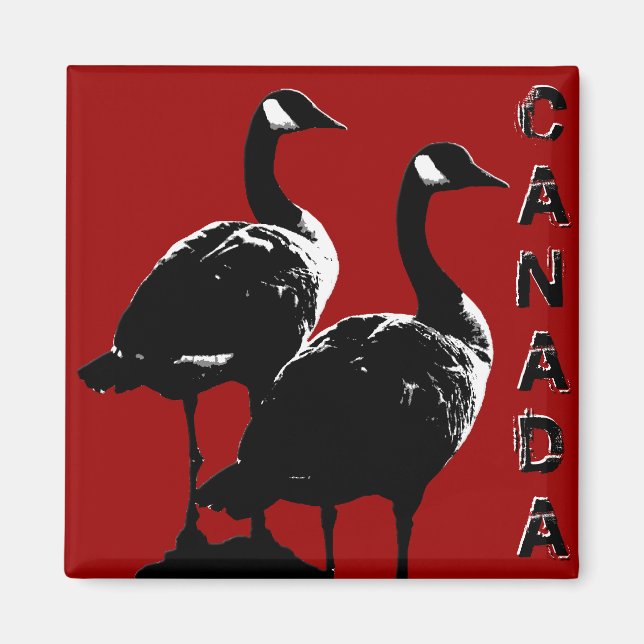 Kanada Goose Magnet Kanada Souvenir Fridge Magnets (Framsidan)