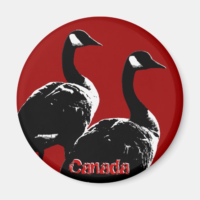 Kanada Goose Magnet Kanada Souvenir Fridge Magnets (Framsidan)