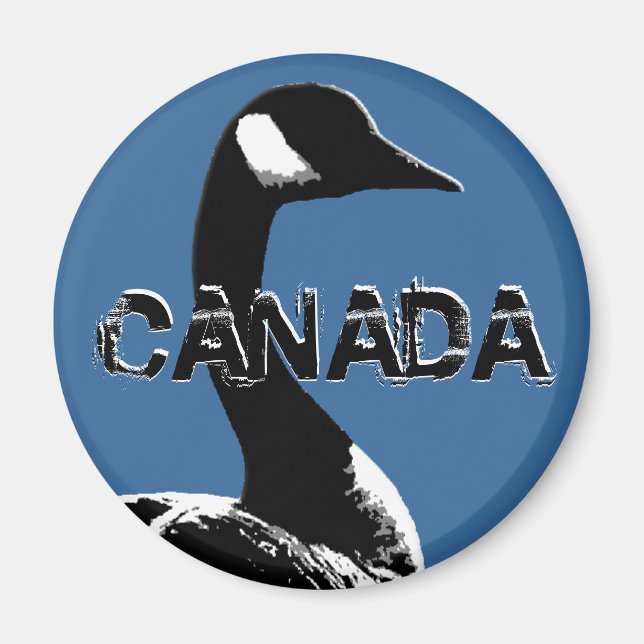 Kanada Goose Magnet Kanada Souvenir Fridge Magnets (Framsidan)