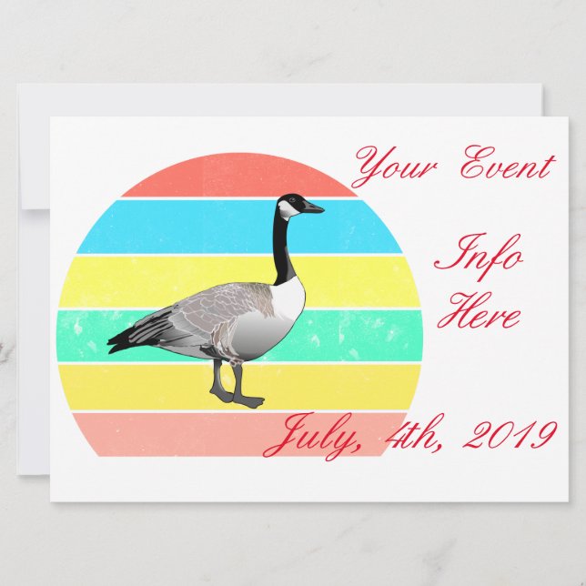 Kanada Goose Multi-färg Sol Thunder_Cove (Framsida)