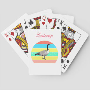 Kanada Goose Multi-färg Sol Thunder_Cove Casinokort