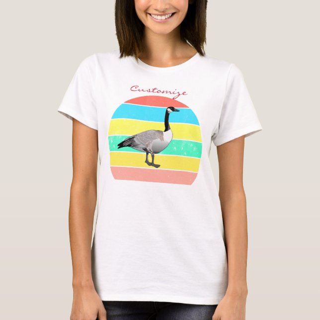 Kanada Goose Multi-färg Sol Thunder_Cove T Shirt (Framsida)