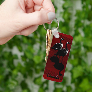 Kanada Goose Nyckelring Personalize Canada Souveni