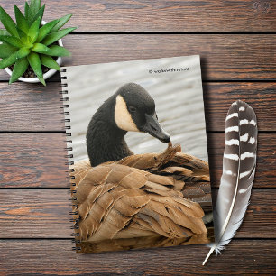 Kanada Goose på Sjö Anteckningsbok