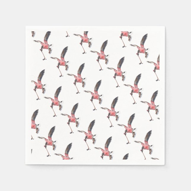 Kanada Goose Play Hockey Pappersservett (Framsidan)