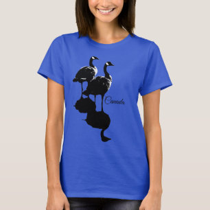 Kanada Goose Shirts Plus Storleka Goose-Sweatshirt T Shirt