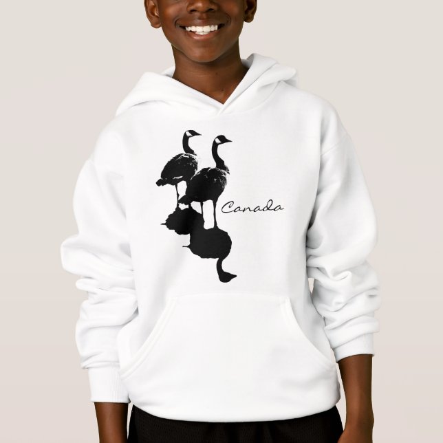 Kanada Goose Souvenir Barn Hoodies & Shirts T-shirt (Framsida)