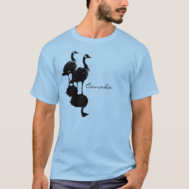 Kanada Goose Souvenir T-shirts & Goose Gifts (Framsida)