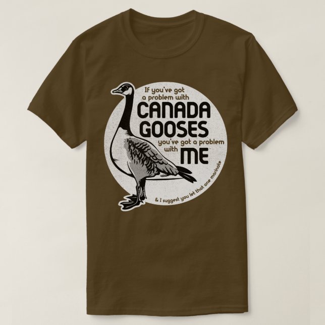 Kanada Gooses T Shirt (Design framsida)