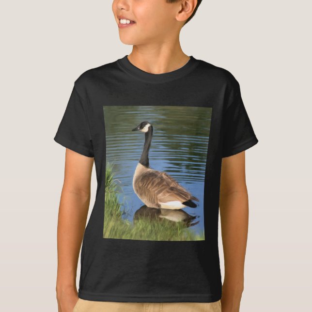 Kanada Gose Painting Tee Shirt (Framsida)