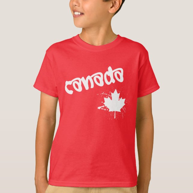 Kanada Graffiti T-shirt (Framsida)