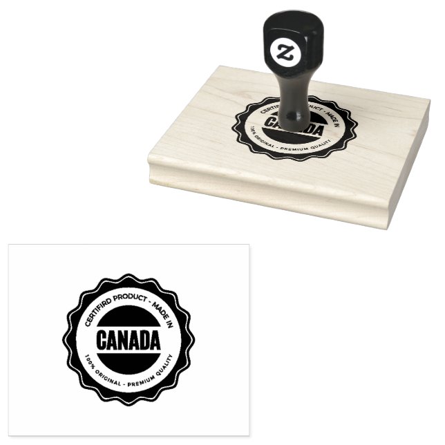 Kanada Hantverk Arbete Posttillbehör Presentpapper Stämpel (Stämplad)