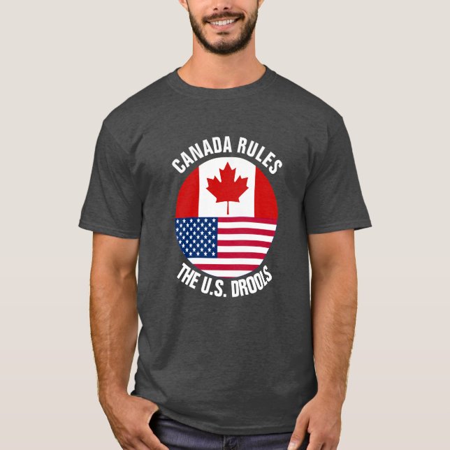 Kanada härskar U.S.et dreglar Tröja (Framsida)