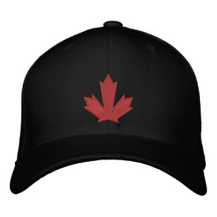 Kanada hat broderad keps