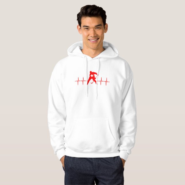 Kanada Hockey  Hoodie (Hel framsida)