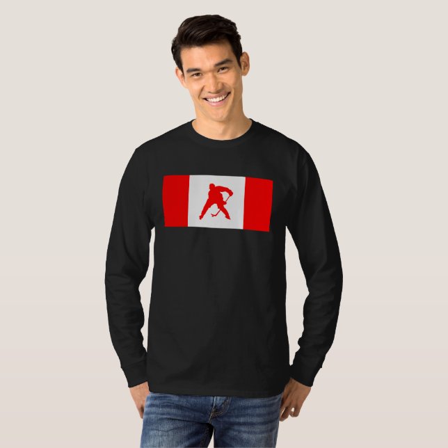 Kanada Hockey T Shirt (Hel framsida)