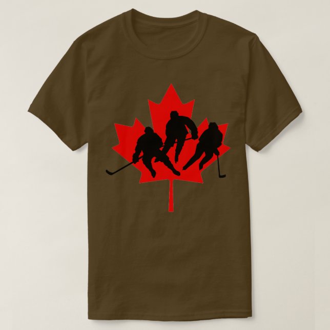 Kanada hockey t shirt (Design framsida)