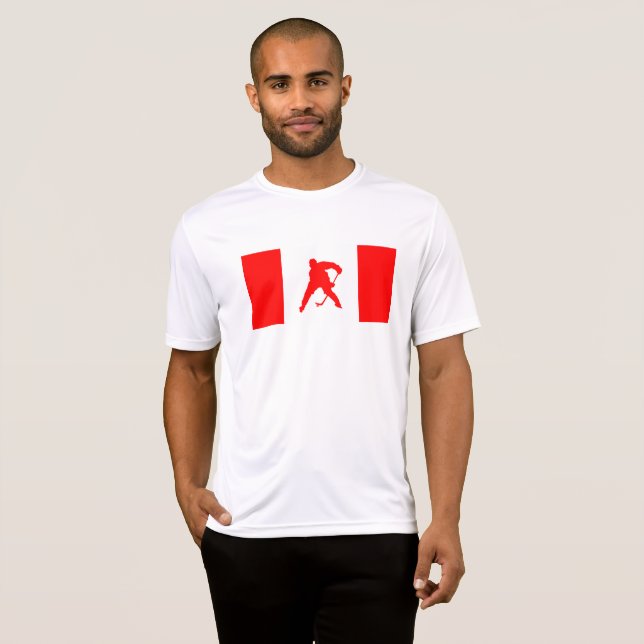 Kanada Hockey T Shirt (Hel framsida)