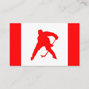 Kanada Hockey Visitkort