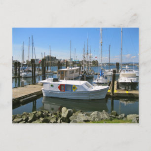 KANADA inre hamn, Victoria, BC Vykort