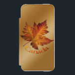 Kanada iPhone Wallet Kanada Maple Löv Wallet<br><div class="desc">Canada Souvenir iPhone Wallet Case Personlig Canada Maple Löv iPhone Wallet Canadian Gifts Benice Anpassade Canada Canadian Autumn Löv iPhone Wallets Gifts för manar Women Kids Friends Family Snyggt Kanada Souvenir Ditt namn Här Kanada Flagga Souvenirs Personlig Canadian Souvenir iPhone SE iPhone 5/5s Wallet Case Gifts som är skrivet av...</div>