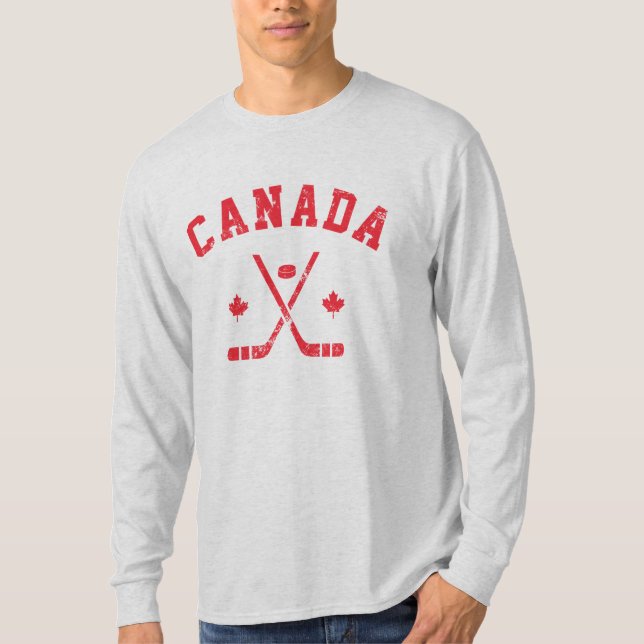 Kanada Ishockey T-Shirt (Framsida)