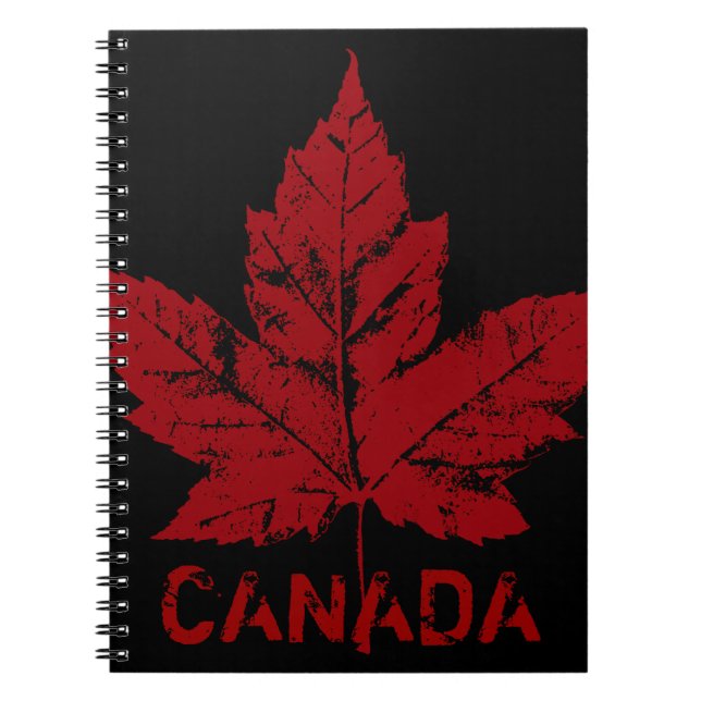 Kanada Journal Kanada Souvenir Notebooks Sketchpad Anteckningsbok (Framsidan)
