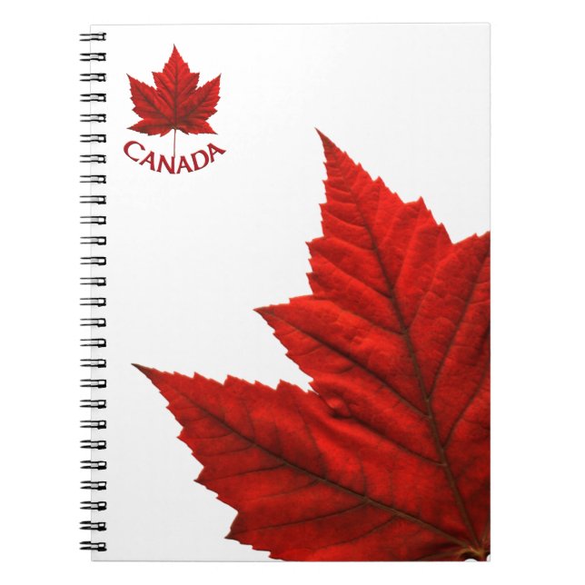 Kanada Journal Souvenir Notebooks Canada Sketchpad Anteckningsbok (Framsidan)
