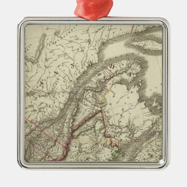 Kanada Julgransprydnad Metall (Framsidan)