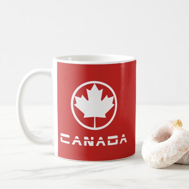 Kanada Kaffemugg (Med munk)