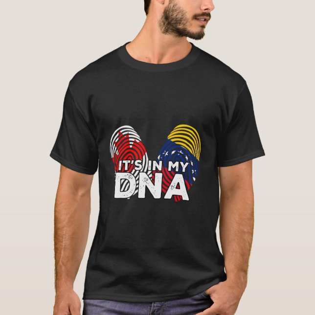 Kanada Kanada Kanada Venezuela Venezuelan Mixed Dn T Shirt (Framsida)