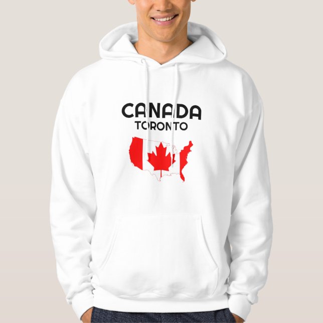 Kanada, Kanada, land, Kanada, flagga, Kanada, hood Hoodie (Framsida)
