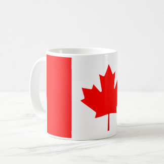 Kanada (kanadensare) flagga kaffemugg