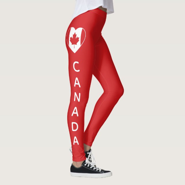 KANADA Kärlek anpassningsbar leggings (Höger)