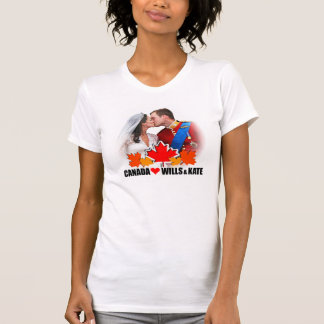 Kanada kärlekPrince William & Kate Middleton T Shirt